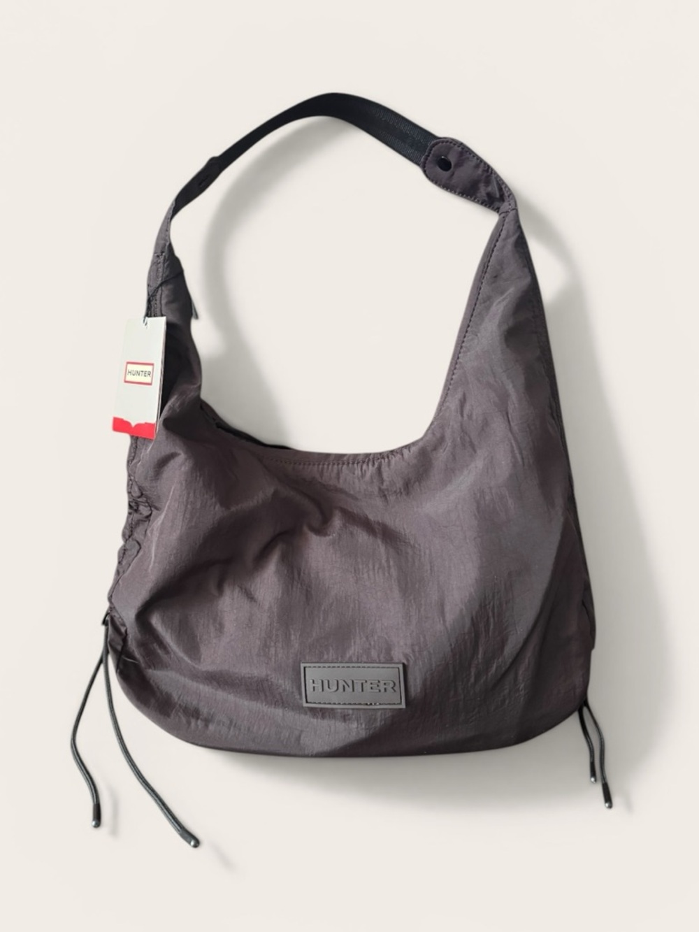 HUNTER Jetset Shoulder Bag Dark Brown $95 Retail NWT